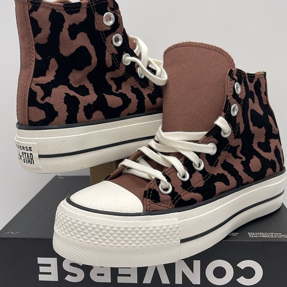 Converse WMNS CTAS LIFT HI BEAR NAP/BLACK/EGRET A12351C Platforms Sneakers - Picture 10 of 16